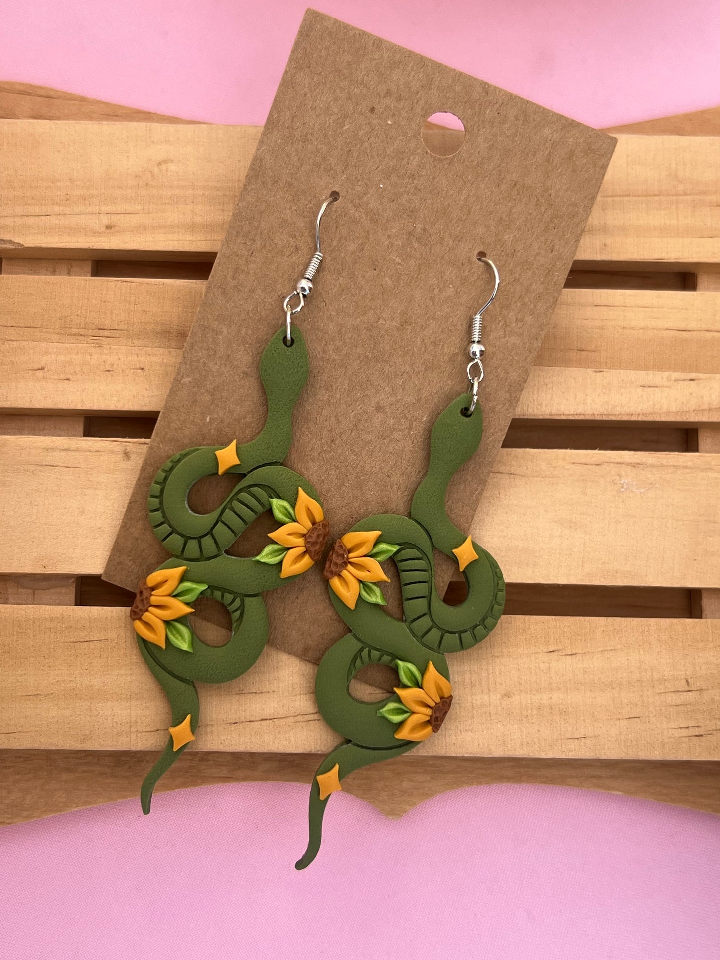 Sunflowers snakes